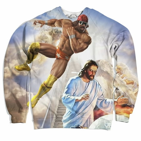 Macho Man Slam Long Sleeve Graphic Sweatshirt | Unisex, Up to 4XL ...
