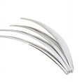 thumbnail image 2 of Zyutaosan 4Pcs Chrome Car Wheel Eyebrow Arch Protector Trim Lips Fender Flares Universal, 2 of 5