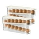 thumbnail image 1 of Matsuzay Innovador soporte para huevos para frigorífico, fácil de instalar y mantener, dispensador de huevos para frigorífico duradero Organizadores de utensilios de cocina 2, 1 of 6