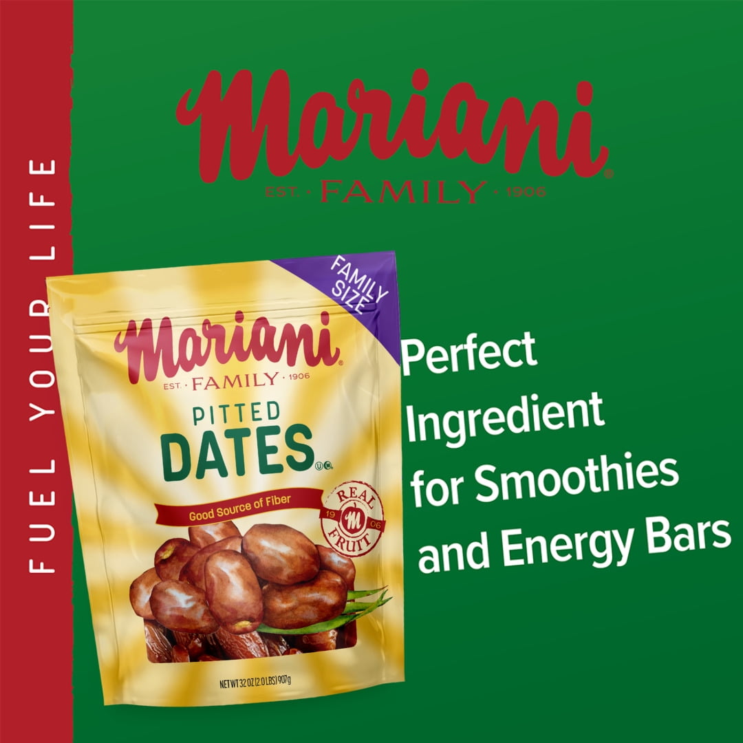 Mariani Pitted Dates Value Size 32 oz - Walmart.com