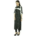 thumbnail image 2 of Kurti Ethnique Manches 3/4 Bollywood Tunique en Rayonne Kurta Robe pour Femmes, 2 of 4