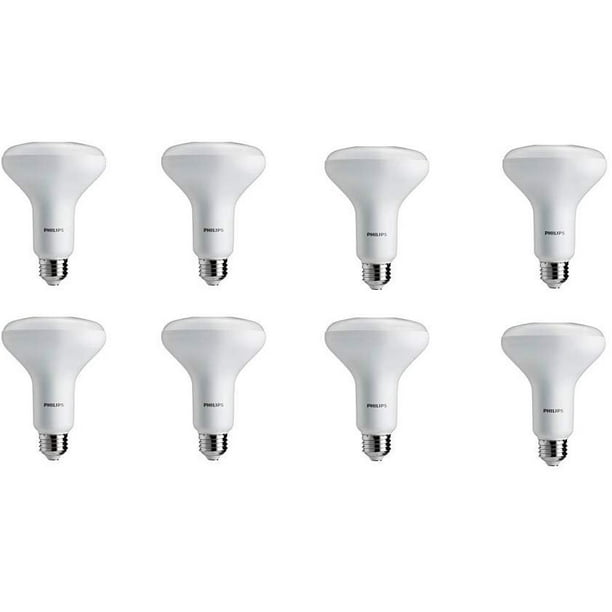 Categorie Gezamenlijke selectie Berg kleding op Philips LED Dimmable BR30 Light Bulb: 650-Lumen, 2700-Kelvin, 9-Watt  65-Watt Equivalent, E26 Base, Soft White, 8-Pack - Walmart.com