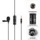 thumbnail image 2 of Micrófono Profesional Lavalier Yeacher 3,5 mm Cable 6 metros, 2 of 8