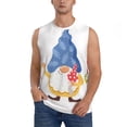 thumbnail image 1 of Fotbe Autumn Funny Gnomes Men's Camiseta sin Mangas Estampada para Hombres, Playera Casual para Gimnasio, Entrenamiento, Playa-X-Large, 1 of 7