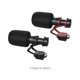 thumbnail image 3 of oria para cámaras compactas y compactas con cámara de fotos compactas para iPhone Samsung Huawei Smartphones para DJI OSMO para GoPro 3,3 +, 4,5 para Sony A7RII A7 para Panasonic GH4 GH5 Cámaras ILDC COMICA Micrófono, 3 of 7