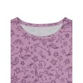 thumbnail image 3 of Wonder Nation Toddler Girls Long Sleeve Play Dress, Sizes 12M-5T, 3 of 3