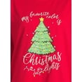 thumbnail image 4 of Christmas Women's Plus Size Light-Up Graphic Sweatshirt from Feeling Festive, 4 of 6