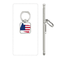 thumbnail image 1 of oregon usa map stars stripes flag square cell ph  stand holder bracket universal support, 1 of 3
