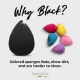 thumbnail image 4 of Esponja de maquillaje Aesthetica Cosmetics Beauty Blender - Sin látex y vegana - Para aplicar en polvo, crema o líquido (paquete de 2), 4 of 5