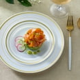 thumbnail image 5 of Gusto Fancy Plastic Plates Disposable Dinner Plates & Salad Plates Set, 60-Pack, 5 of 8