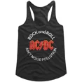 thumbnail image 2 of AC/DC Hard Rock Band Rock n Roll Ain't Noise Pollution Album Womens Tank Top Tee, 2 of 2