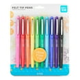 thumbnail image 6 of (3 pack) Pen+Gear Felt-Tip Pens, Ultra Fine, Assorted Colors, 10 Pack, 6 of 10