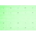 thumbnail image 1 of Ahgly Company Indoor Rectangle Solid Emerald Green Modern Area Rugs, 2' x 3', 1 of 4