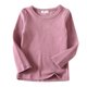 thumbnail image 1 of BYHONG Niños Niñas Camisetas Manga Corta Niños Verano Camisetas Sobredimensionadas Casual Cuello Redondo Camisetas Básicas Niña Camisetas Navy 150（US size）, 1 of 2