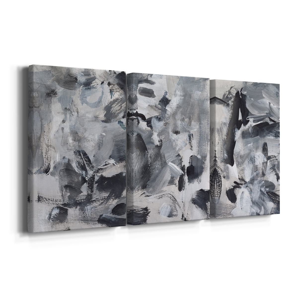 Black & White Mix I Premium Gallery Wrapped Canvas - Ready to Hang - 40 x 60 Each