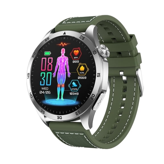 Laatikui ET485 smart watch for men 1.43 inch health monitoring fitness tracker waterproof IP68