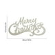 thumbnail image 3 of Decoraciones navideñas, adornos navideños, medalla con letras navideñas para colgar, corona navideña original para colgar, adornos navideños para el árbol de Navidad, letrero de plástico con el alfabe, 3 of 6