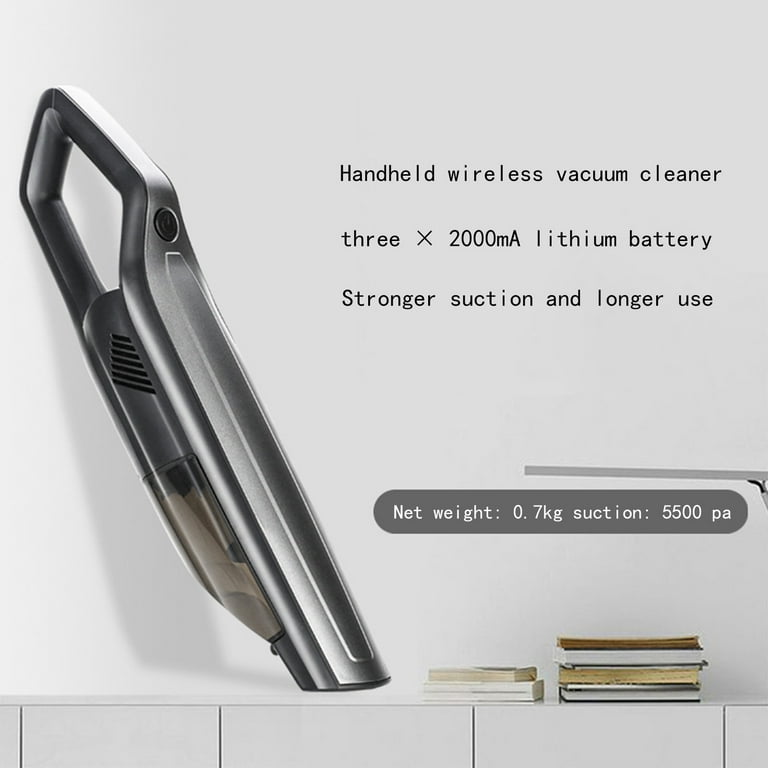 Oraimo Foldable Cordless Handheld Vacuum Cleaner, Ultra-Lightweight 1.0  lbs, 5000Pa Suction Power, 3H Fast-Charge, 20Min Run, for Car/Home/Pet