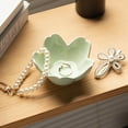 thumbnail image 3 of Flower Ring Dish Holder, Jewelry Dish Tray, Small Trinket Tray Jewelry Plate Bowl, Key Bowl Decorative Plate Birtdhay Gifts for Women Friends C, 3 of 13