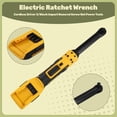 thumbnail image 3 of Extended Electric Ratchet Wrench Brushless Driver 1/2Inch Impact Removal Screw Nut Power Tools for 18V20V Battery, 3 of 5