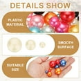 thumbnail image 3 of Uxcell 150 Pcs Faux Pearls Beads Vase Filler Centerpiece Pearls for Party Wedding Table Decor Beige, 3 of 6