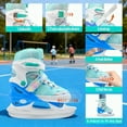 thumbnail image 5 of JZY Beginner Ice Skates for Kids with Smooth Glide Blades,Adjustable for Boys & Girls Ages 5-12,Comfortable & Safe for Indoor/Outdoor Winter Sports, 5 of 7