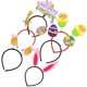 thumbnail image 2 of 6pcs Decorative Easter Cartoon Shaped Girl Hairband Reusable Costume Delicate Hair Decoration, 2 of 3