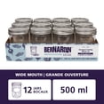 thumbnail image 1 of Bernardin Decorative Mason Jars, Wide Mouth, 500 mL, 12 Count, 1 of 6