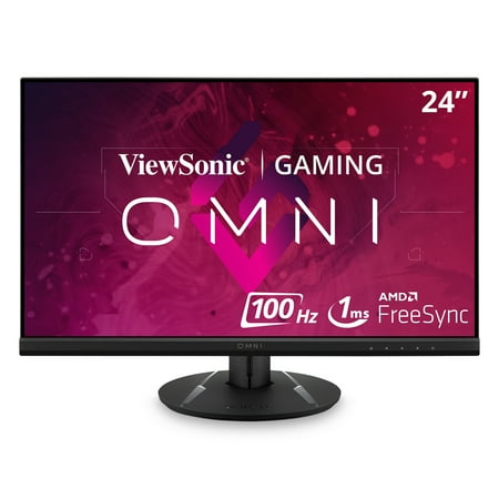 UPC: 0766907016796 | ViewSonic OMNI VX2416 24 Inch 1080p 1ms 100Hz Gaming Monitor with IPS Panel  AMD FreeSync  Eye Care  HDMI and DisplayPort