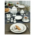 thumbnail image 3 of 57 Piece Wavy Dinnerware Set-Porcelain China Service for 8 People-Atara, 3 of 5