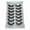 H, variant on 7 Pairs Soft Layered False Eyelashes Dramatic 20MM Wispy Long Thick Lashes Pack For Lengthened