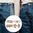 thumbnail image 4 of 8 botones para jeans, ajustador de cintura, ajustable, para vestir, 4 of 7