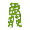 thumbnail image 5 of Fotbe Men'S Funny Sheep Doing Yogaclassic Pajama Pants With Elastic Waist And Drawstring Pockets，Pajama Pants Mens Lounge Pants Super Soft, 5 of 9