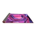 thumbnail image 2 of Ahgly Company Indoor Square Abstract Purple Contemporary Area Rugs, 3' Square, 2 of 4