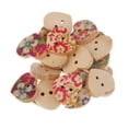 thumbnail image 3 of Botones de Costura de Madera Perfecl 2x20 Piezas 2 Agujeros En Forma de Corazón, 3 of 8