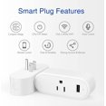 thumbnail image 2 of FrostHike Smart Plug Outlet with APP Remote Control, Compatible with Alexa and Google Assistant, Timer Function, 2.4G Hz Network, No Hub Required, (1-Pack), 2 of 5