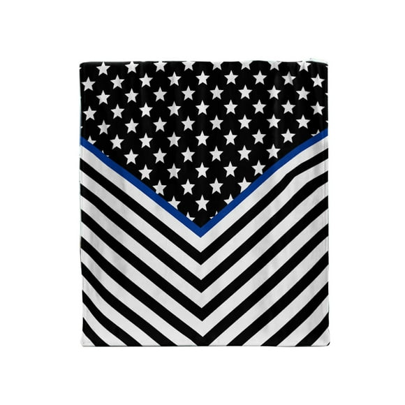 Giyblacko BlanketThickened Blanket Office Nap Blanket Printed Warm Blanket American Star Spangled Flag Flannel Air Conditioning Sleeping Blanket