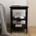 thumbnail image 2 of Oxford Small Side Table Black-Mdf Material Legs,Black Mdf Furniture Primary Living Space Tables, 2 of 6