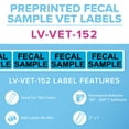 thumbnail image 3 of Fecal Sample Veterinary Labels, 3 of 3