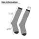 thumbnail image 2 of Fotbe Black And White Houndstooth Calcetas Divertidas Estampadas para Hombre y Mujer, Calcetas de Algodón hasta la Rodilla para Caminar, Correr, Enfermería y Embarazo, 2 of 6