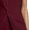 A Wine, variant on Sets Summer Outfits Sleeveless Crop Tops Women Solid Color Stand Collar Sleeveless Shirt Tops Wide-Leg Pants Suit Black L