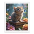 thumbnail image 5 of Paint By Numbers Kit for Adults Beginner - DIY Kitten On Books Among Flowers Canvas Painting Kits for Adults, Frameless Paint By Number for Adults for Home Wall Decor 16x20 Inch, 5 of 7