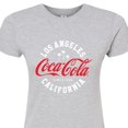 thumbnail image 3 of Coca-Cola - Since 1886 - Los Angeles California - Juniors Fitted Graphic T-Shirt, 3 of 5