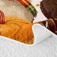 thumbnail image 5 of Homewish Vintage Halloween Dog Twin Quilt Set,Autumn Pumpkin Lantern Twin Coverlet Set,Cream,2 Pieces, 5 of 7