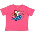 thumbnail image 3 of Inktastic Cute Christmas Unicorn with Cookies Boys or Girls Toddler T-Shirt, 3 of 5