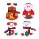 thumbnail image 2 of Muñeco de nieve de fieltro navideño decoraciones de fieltro suave cómodo hermoso atractivo ampliamente utilizado para calcetines navideños chimenea navideña para árbol ANGGREK Otros, 2 of 8