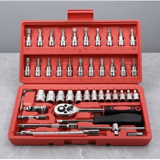 Campbell Hausfeld Tl1031 11 Piece 1/2 Metric Socket Set - Walmart.com