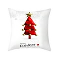 thumbnail image 1 of Yhmxh Pillow Covers Throw Pillow Covers Pillow Protector Christmas New Pillowcase Rag Linen Pillowcase Back Cushion Cover Luminous Pillowcase, 1 of 2