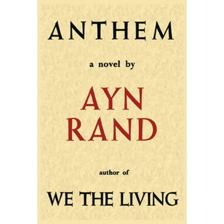 Anthem : by Ayn Rand paperback ann any rynd novel books (Paperback)