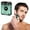 Green, variant on Shaver, Men's Portable Mini Dual-Blade Washable Shaver, Waterproof Dry/Wet, High Speed Motor for Fast Shaving, Digital Display, USB Rechargeable